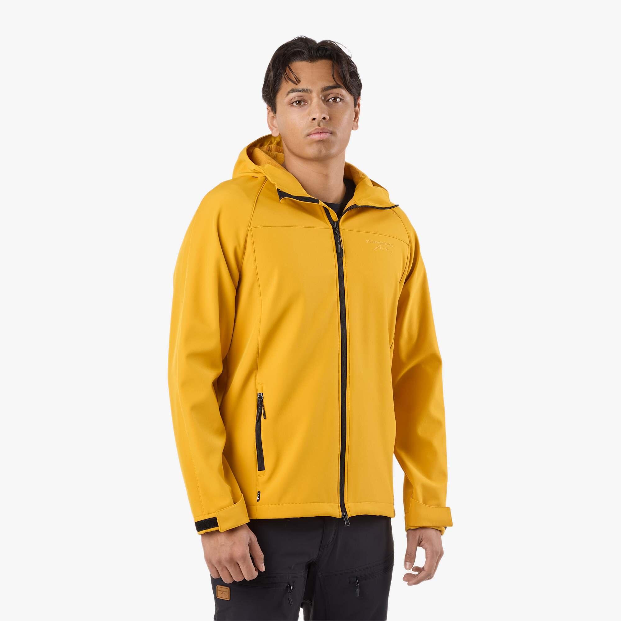 Kurtka Softshell Wędrówki Mężczyzna Tromsö Wiatroszczelny