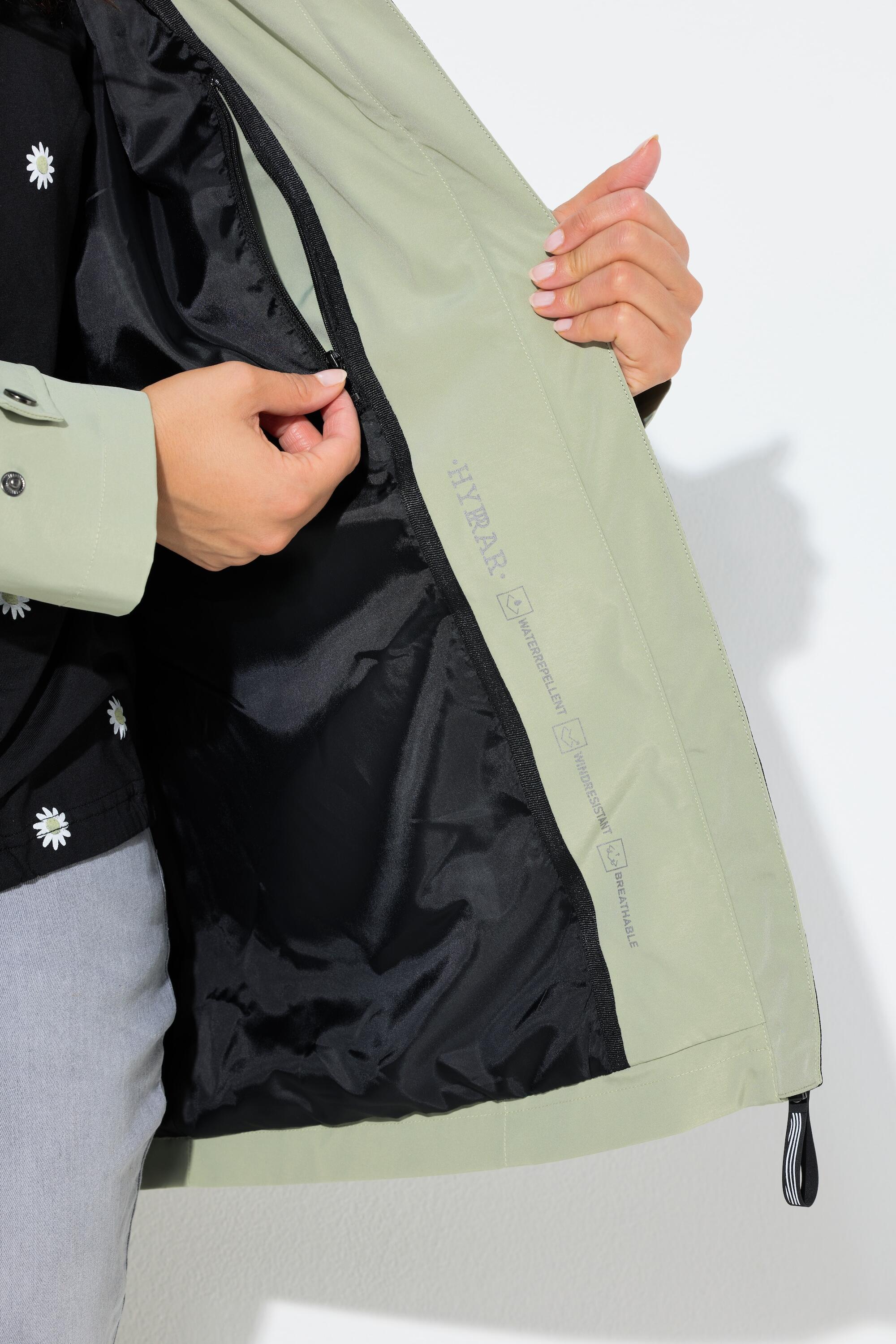 Femme Veste technique HYPRAR à capuche matière déperlante coupe évasée 5/7