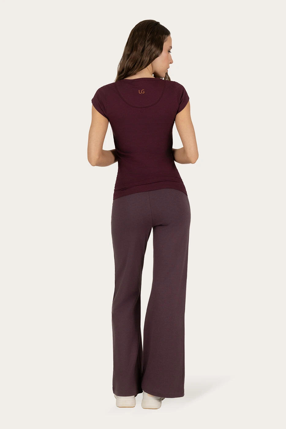 Haut de Yoga et Pilates  Zefira - Violet Foncé 3/5