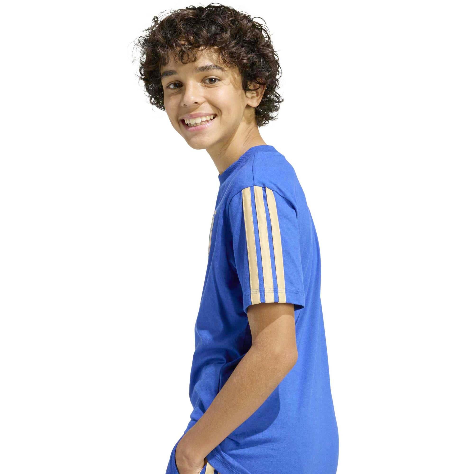 T-Shirt Adidas Sport Figc Kids Tee Criança 4/5