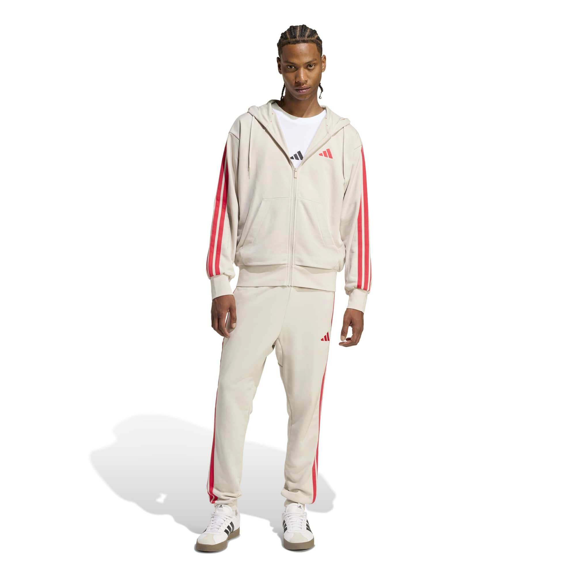 Adidas Sport Sweatshirt M 3S Ft Fz Hd Erwachsene 5/5