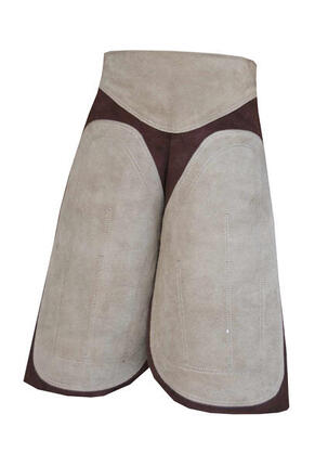 AMKA Hufbeschlagschürze Hufschmiedeschürze aus Leder mit 4 Taschen