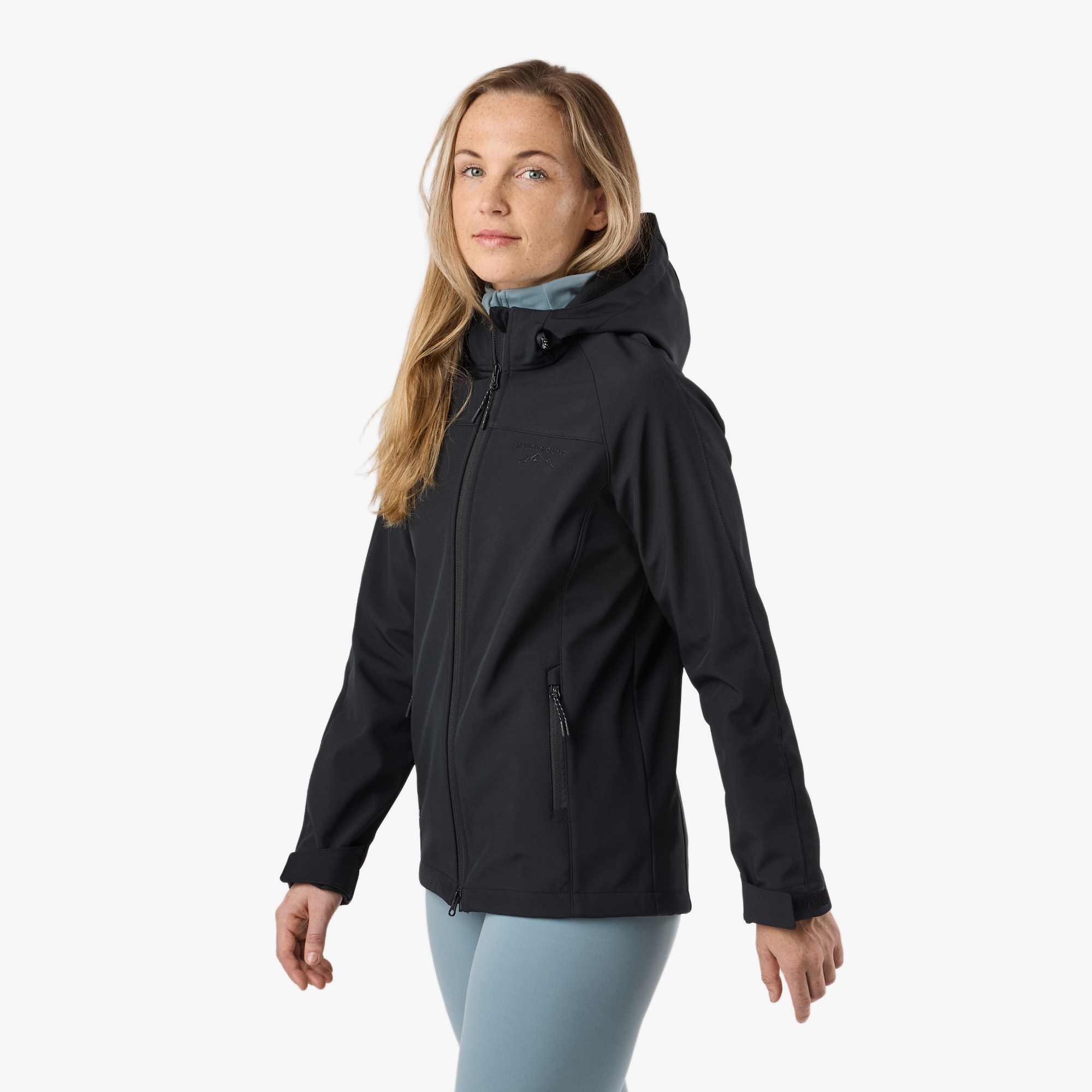 Veste softshell randonnée femme imperméable respirante Stryn Softshell 4/8