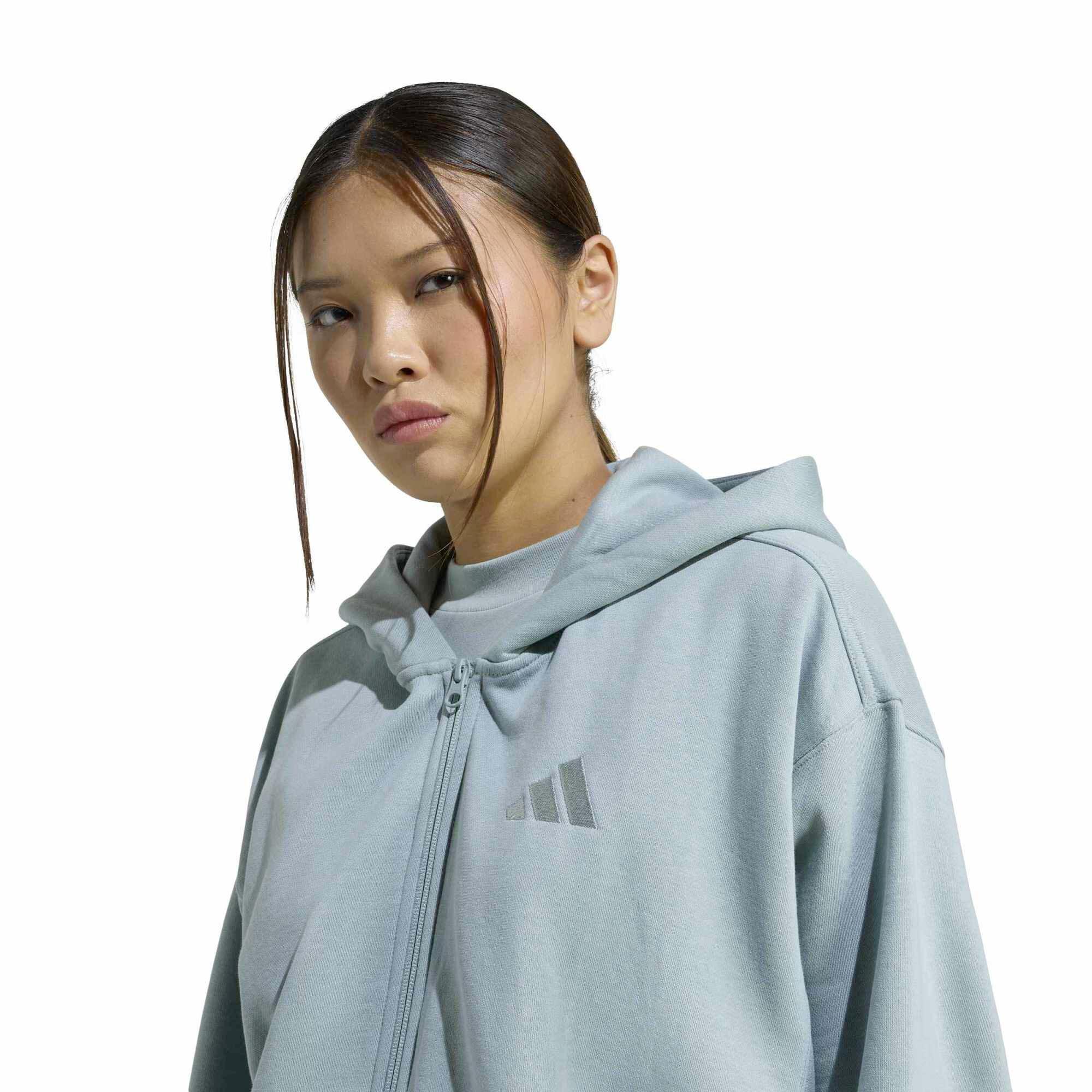 Sweat Adidas Sport W All Szn Fz Hd Femme 4/5