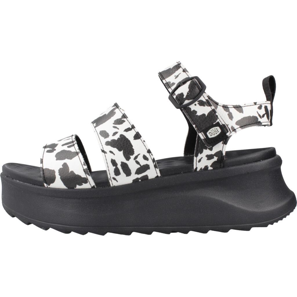 Sandalias Mujer Hey Dude Delray Buckle Animal 2/5