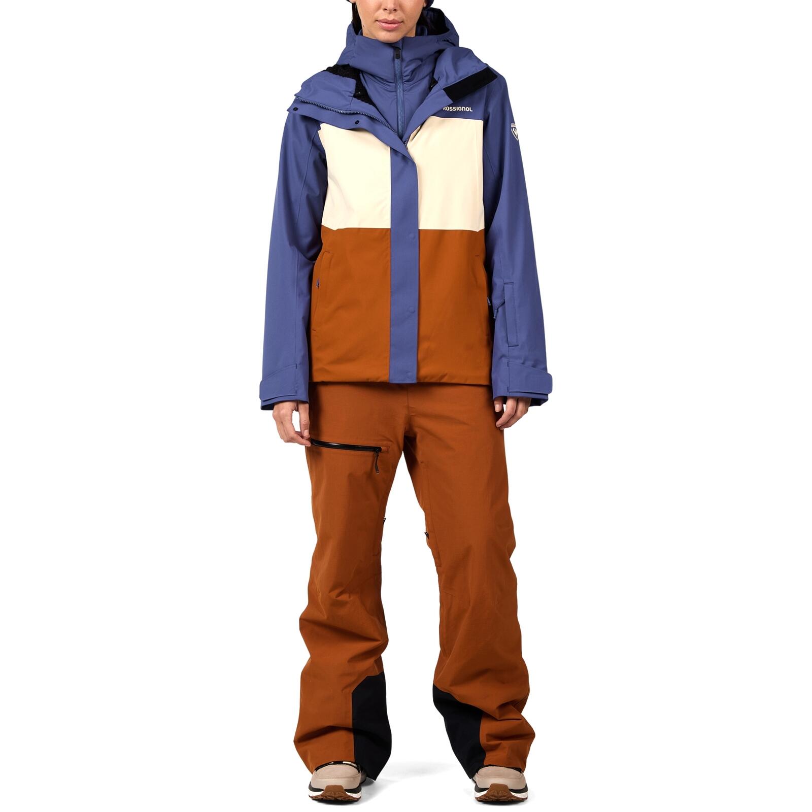 Skijacle wasser- und winddicht Damen - Shell Skijacke Desafio 2L 5/7