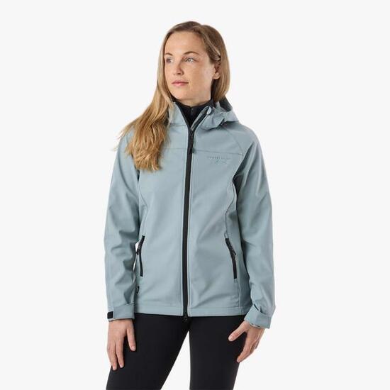 Veste softshell randonnée femme imperméable respirante Stryn Softshell