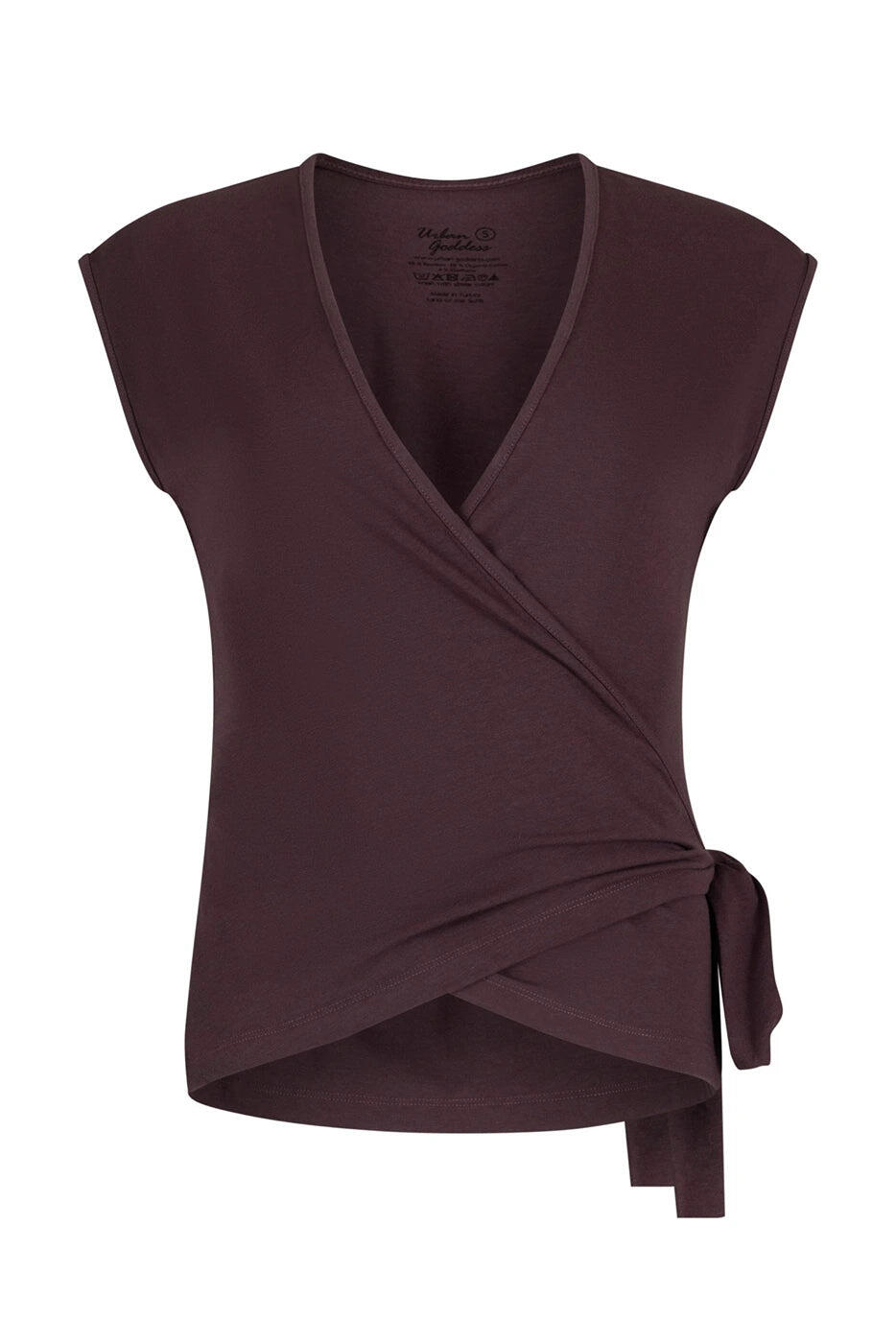 Top de yoga cache-cœur Aurora tendance – Berry 5/5
