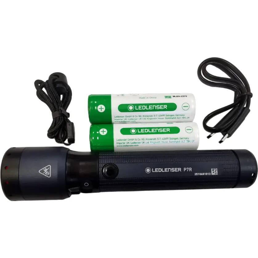 Latarka naładowalna Led Lenser P7R smokey blue, 2000 lumenów 2/4