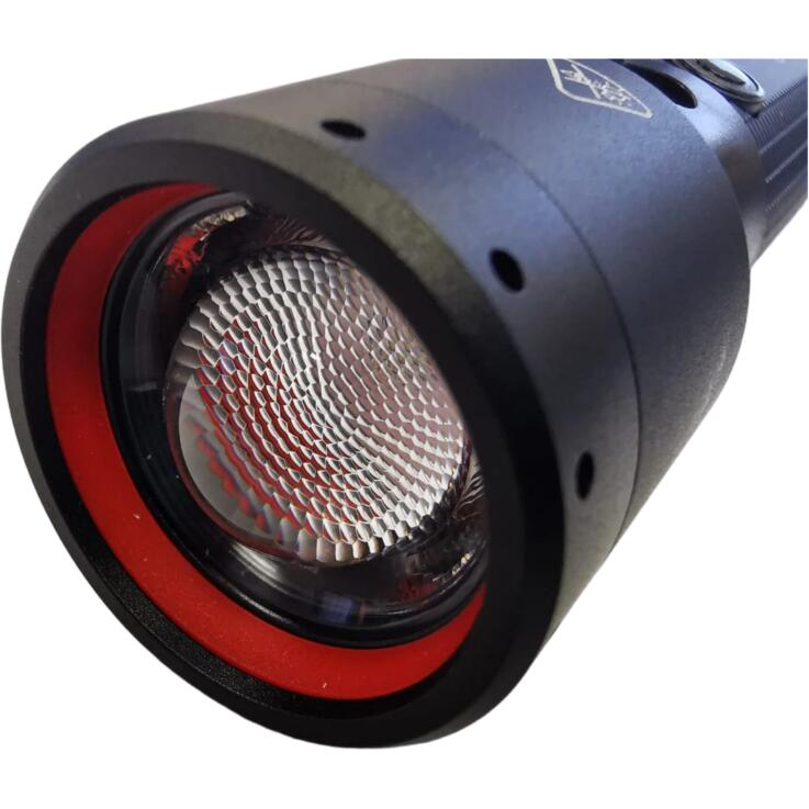 Lanterna reincarcabila Led Lenser P7R smokey blue, 2000 lumeni