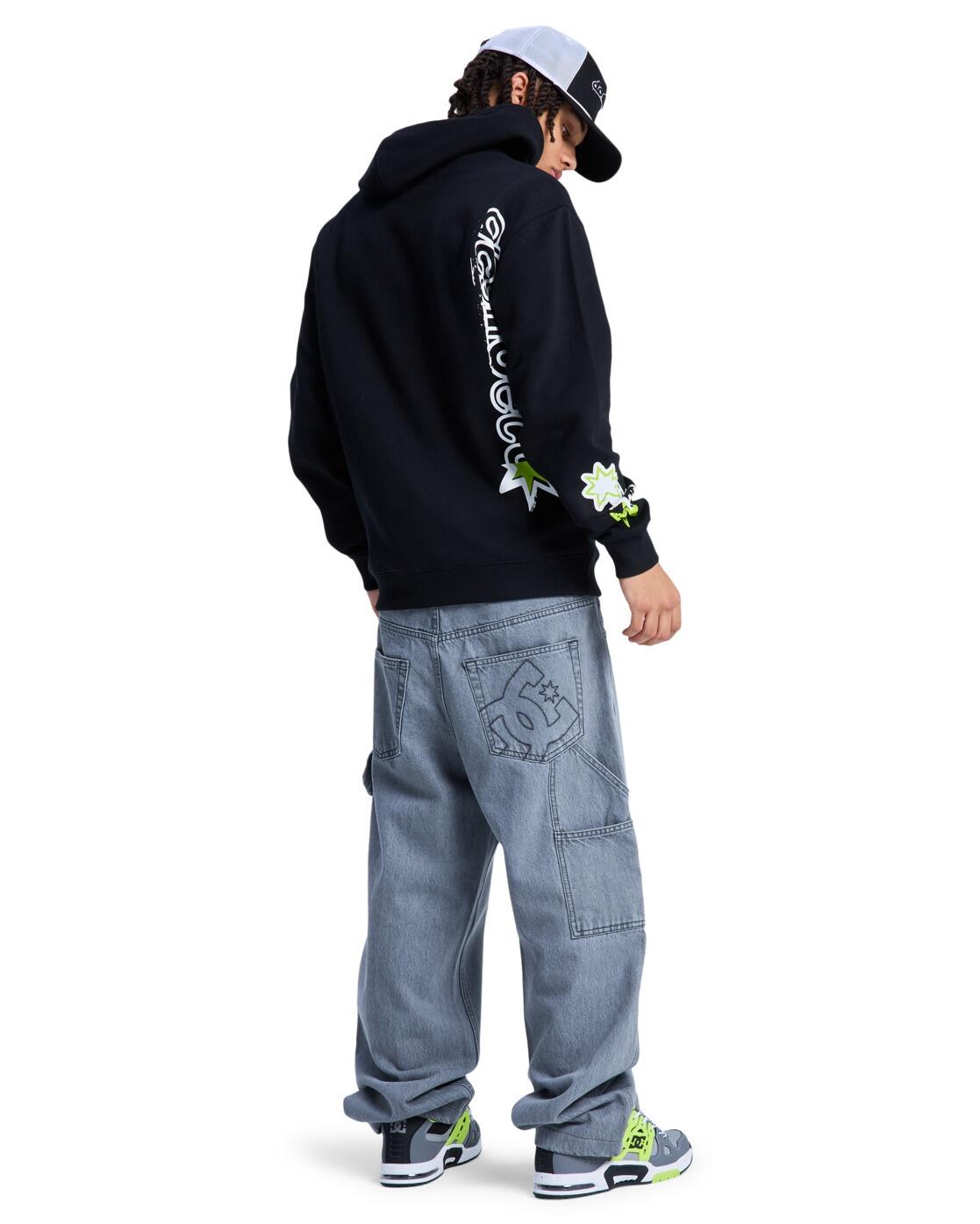 Sweat à capuche SHOCK SIDE Noir Homme 4/4