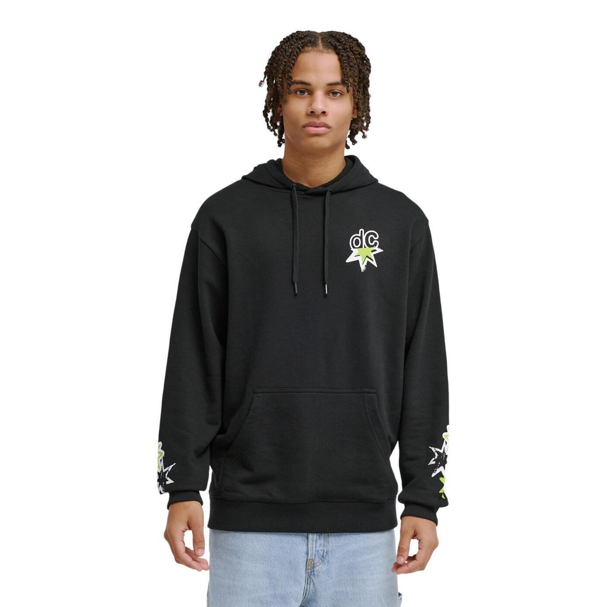 Dc Shoes - Sweat À Capuche Shock Side Noir Homme - Sweat-shirt - Noir - Decathlon