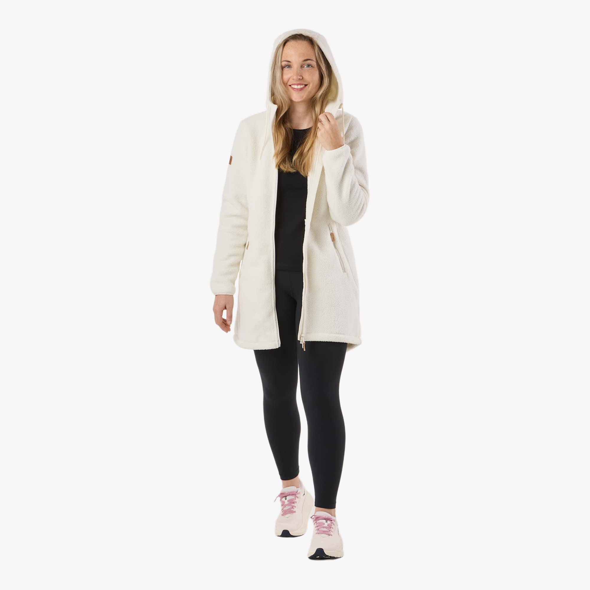 Veste polaire randonnée femme Nordkap Pile Coat 3/8
