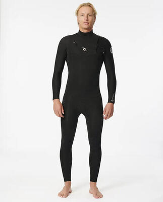 Rip curl dawn patrol c/zip 5/3 mm - black