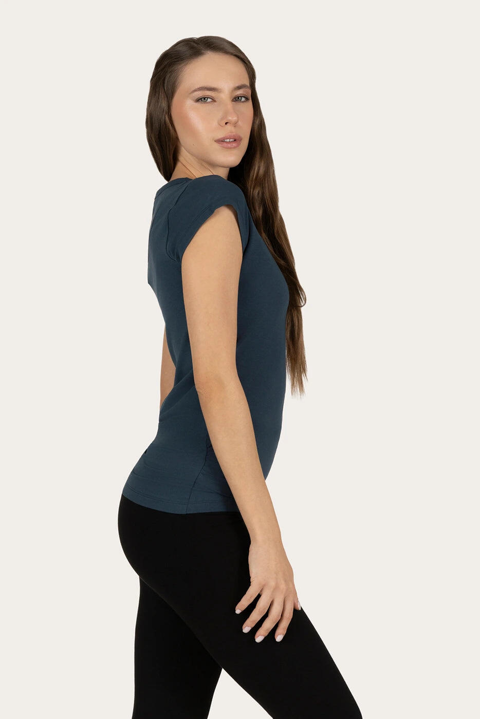 Haut de Yoga et Pilates  Zefira - Bleu Foncé 2/5