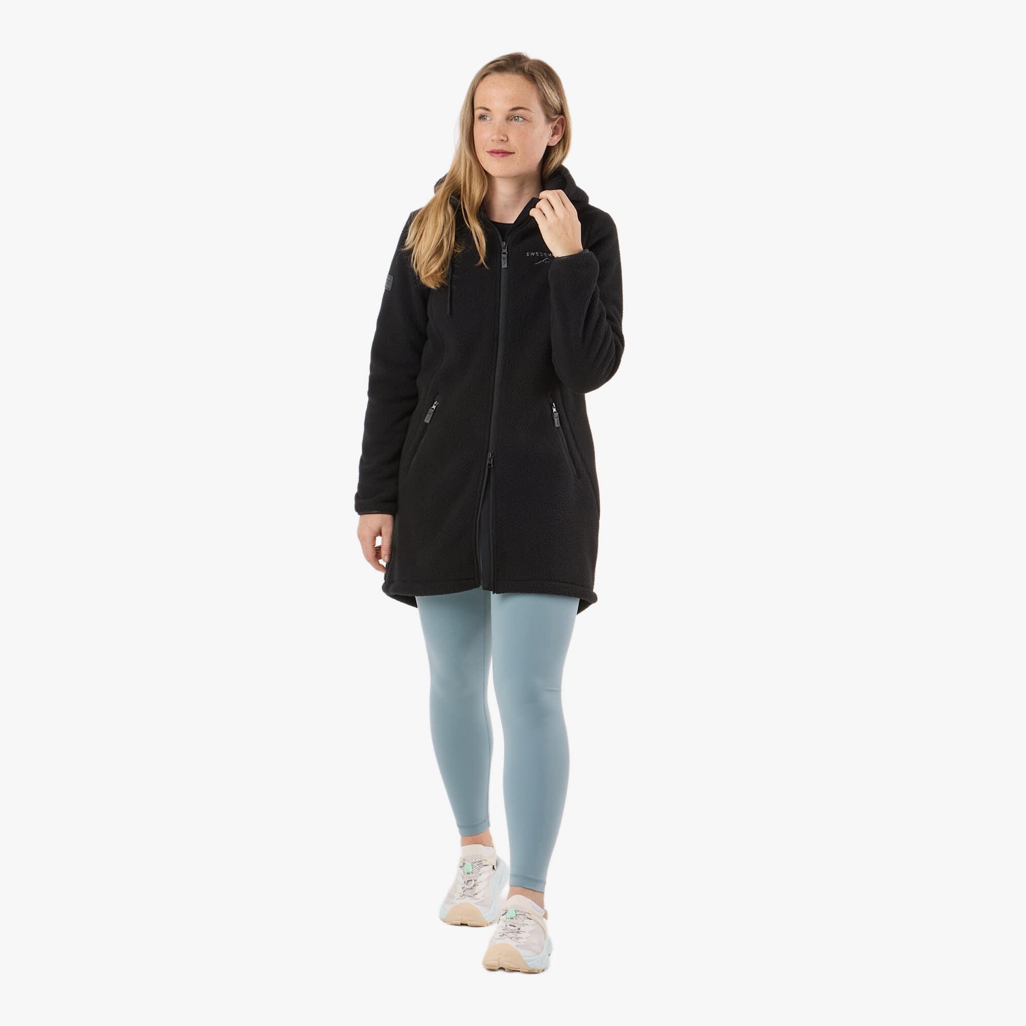 Veste polaire randonnée femme Nordkap Pile Coat 3/8
