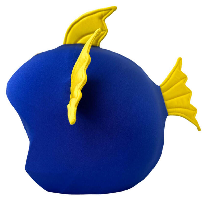 Housse de Casque Universelle CoolCasc - Poisson Bleu - Ski, Vélo & Roller 5/7