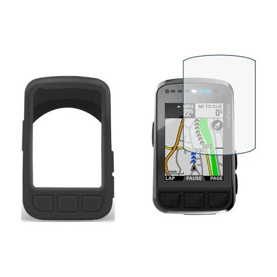 zestaw ochronny wahoo elemnt bolt v2 etui silikonowe + szkło