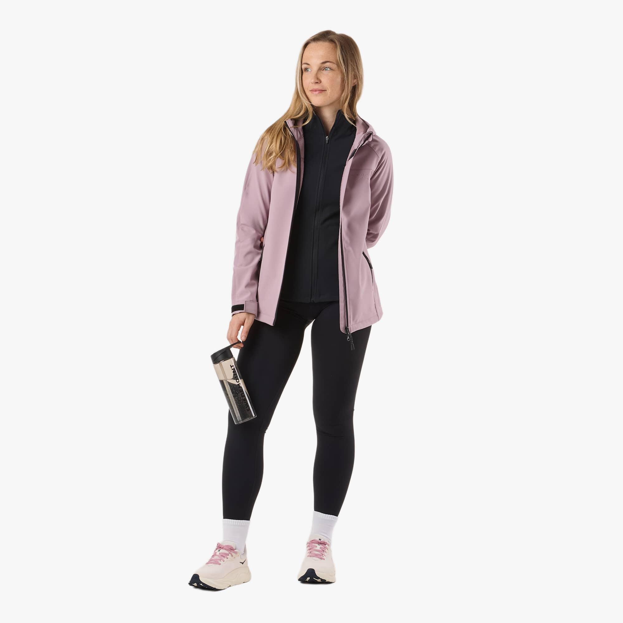 Giacca softshell da escursionismo da donna impermeabile Stryn Softshell Jacket 3/8