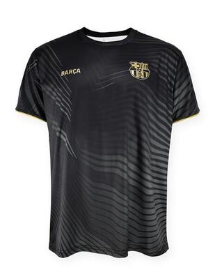 La maglia da allenamento del Barça per la stagione 2025-26 - nero e oro