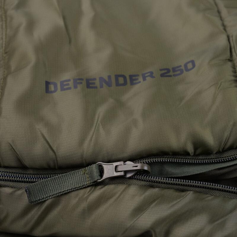 Sac de couchage momie Defender 250 6°C - Vert 3/4