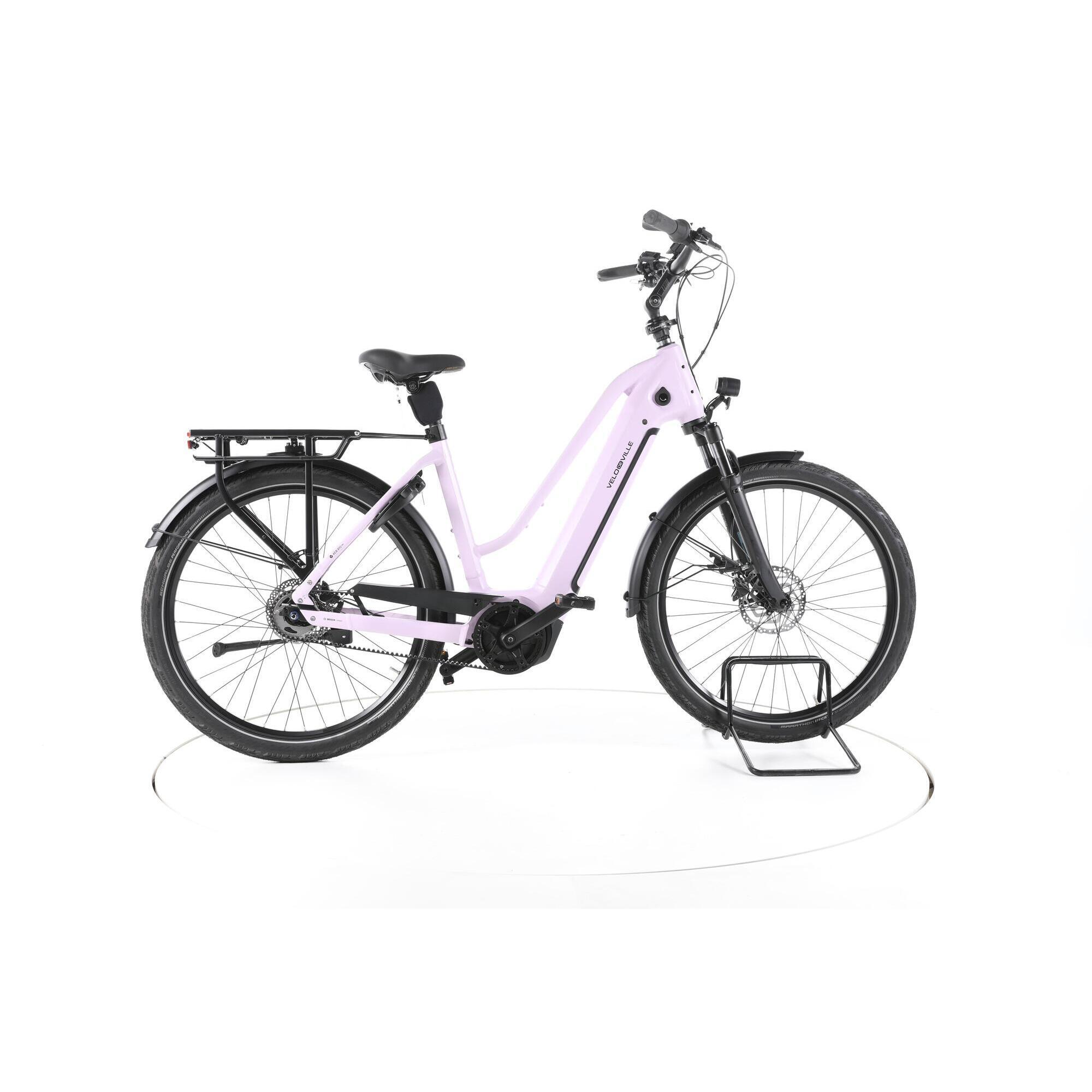 Velo De Ville - Reconditionné - Velo De Ville Aeb 890 Pro City Vélo Électrique 2025 - Très Bon - Vélo Ville - Rose - 53 - Decathlon
