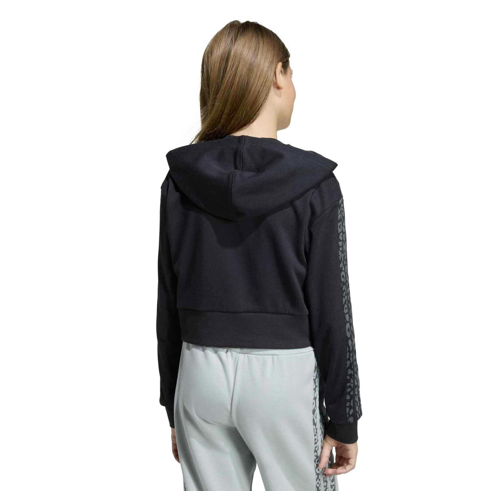 Felpa da bambina con cappuccio adidas Seasonals Animal 3/5