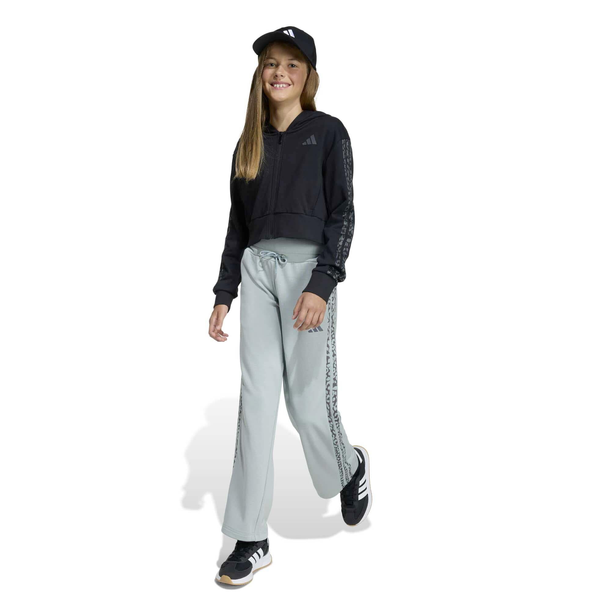 Felpa da bambina con cappuccio adidas Seasonals Animal 5/5