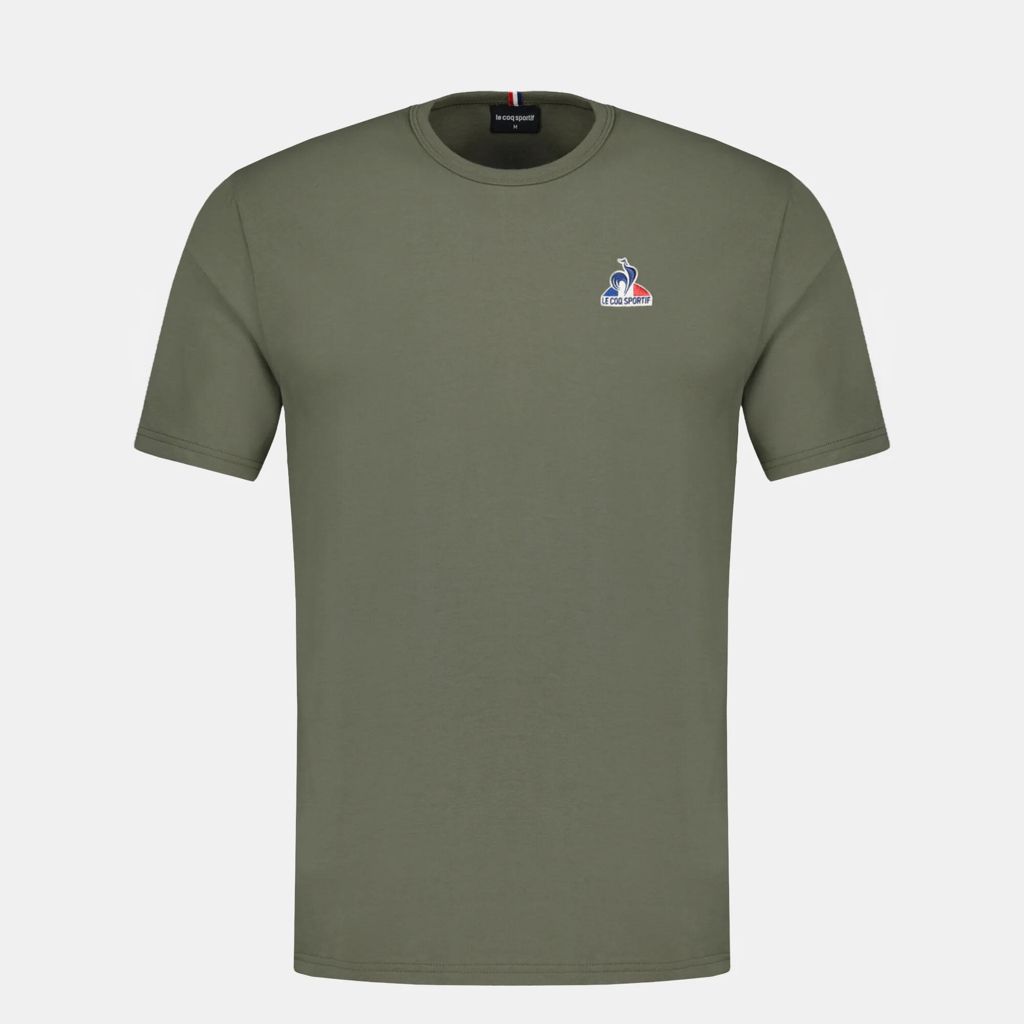 Le Coq Sportif - T-shirt Le Coq Sportif Essential - T-shirt Manches Courtes - Vert - Decathlon
