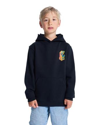 Sweat à capuche INSERT A COIN Noir Garçon