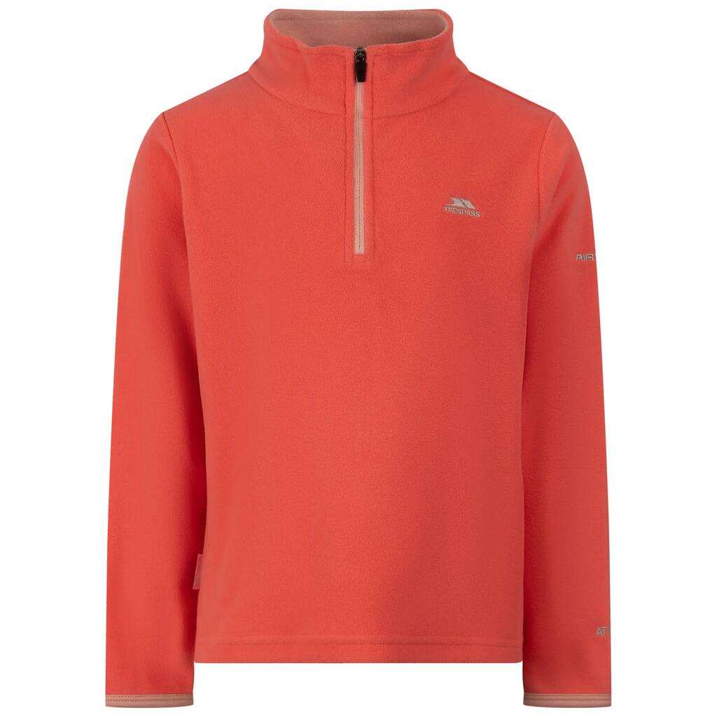 Girls Casual Pullover Soft Touch Microfleece 1/2 Zip Fleece Top - Sybil