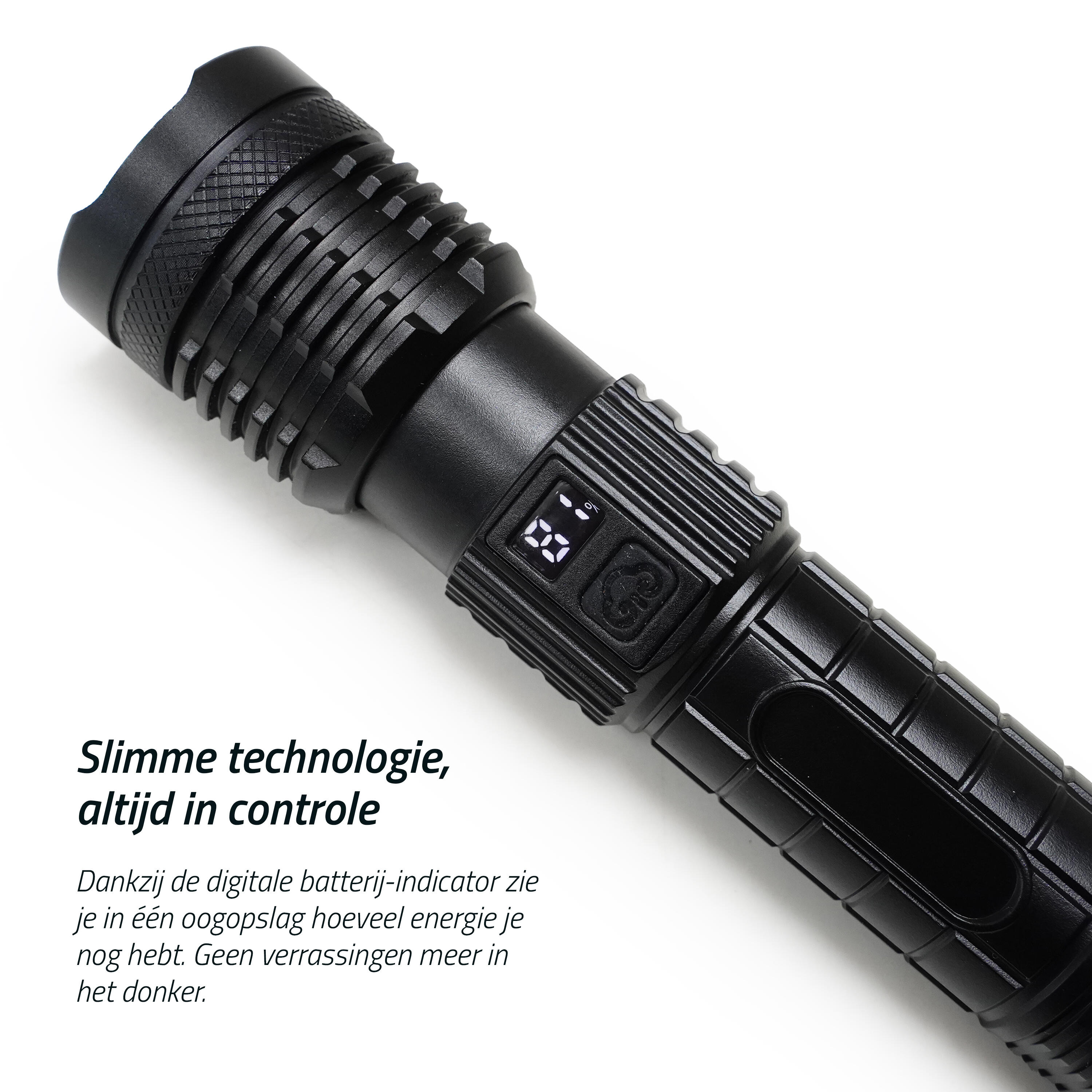 Linterna LED de alta potencia 10W recargable 5/7