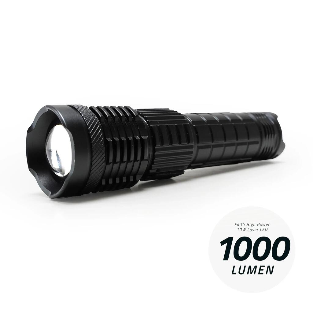 High Power 10W Rechargeable LED Flashlight