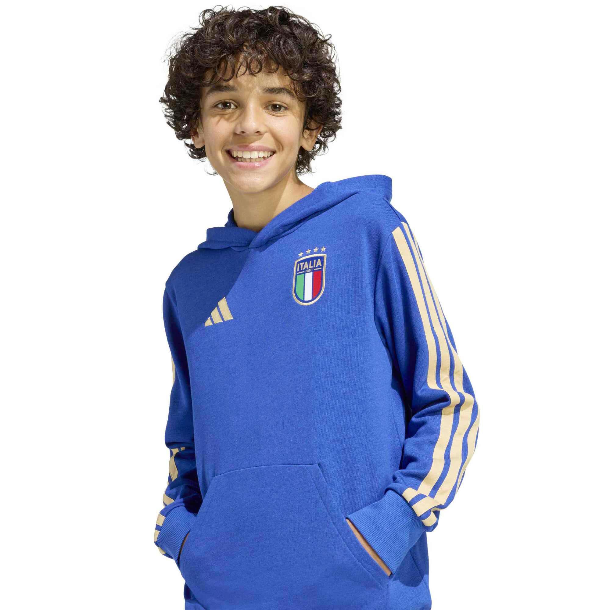 Felpa Adidas Sport Figc Kids Hd Junior 5/5