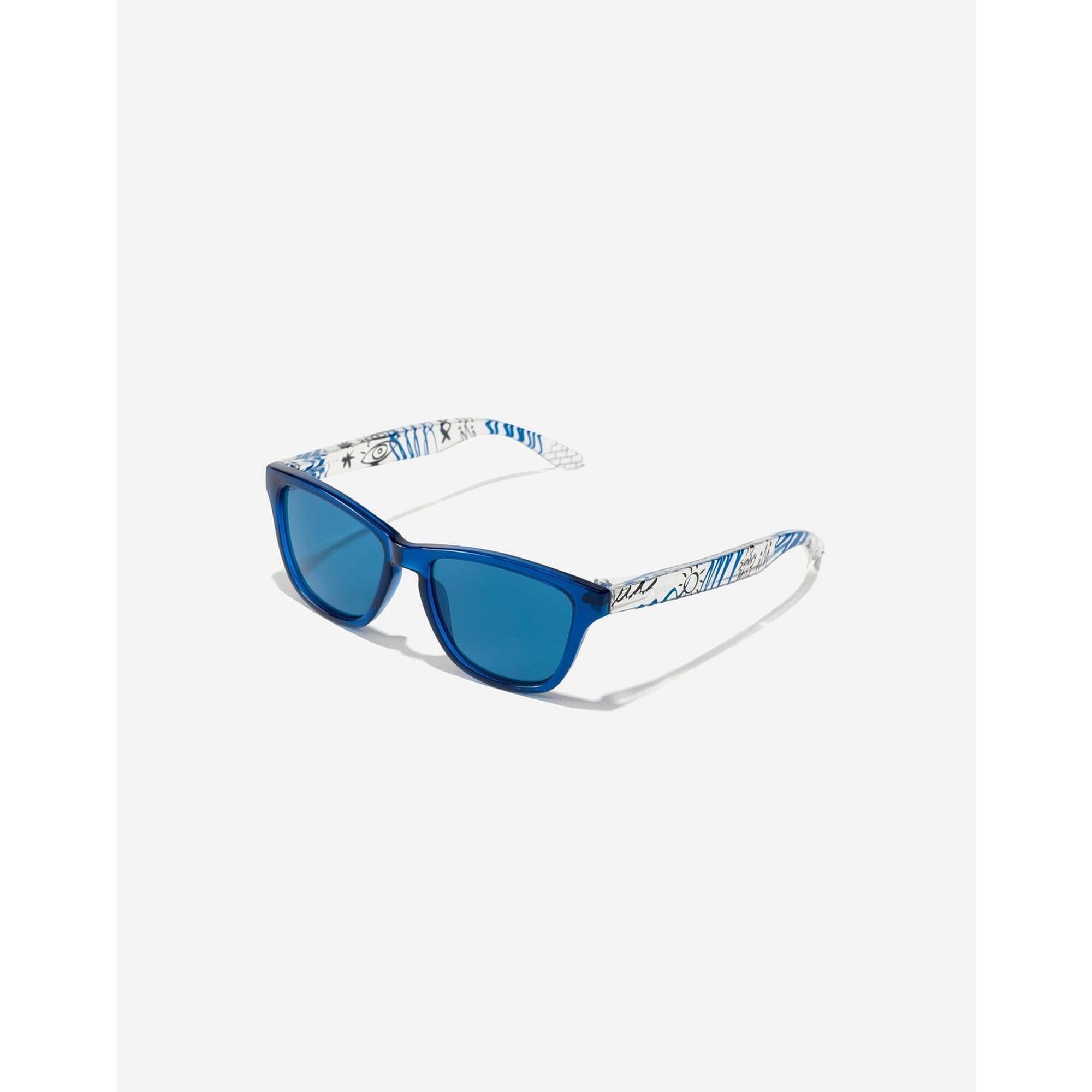 Hawkers - Hawkers - Lunettes De Soleil Pour Enfant One Kids - Navy Blue Ocean - Lunettes De Soleil - Bleu - Taille Unique - Decathlon