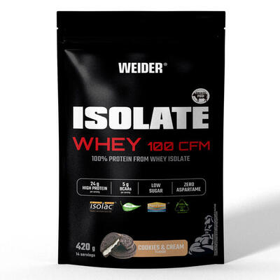 Isolato di siero di latte - Isolate Whey 100 CFM - Biscotti e Crema