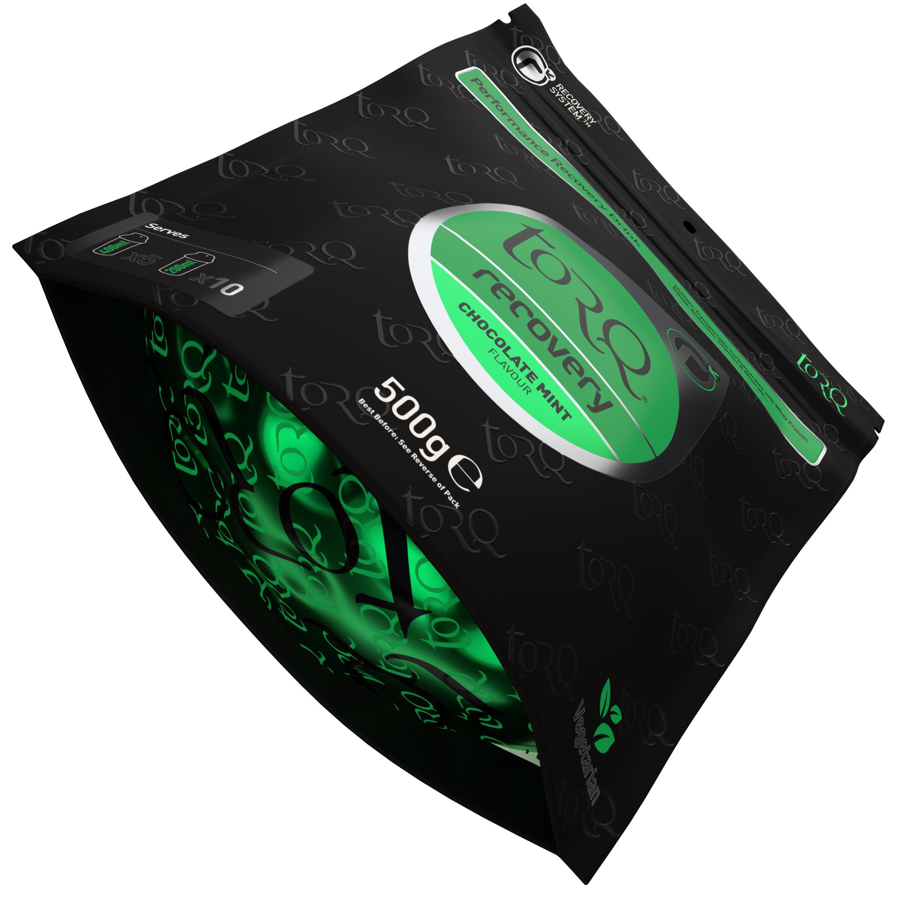 Batido de recuperación 500g sabor chocolate y menta 4/5