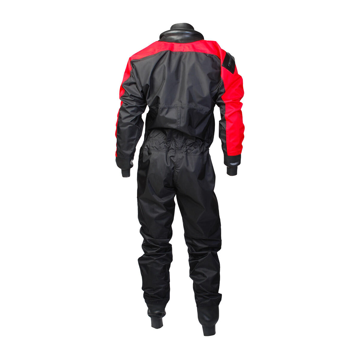 Sailing combinaison étanche standard en nylon unisexe noir-rouge 2/2