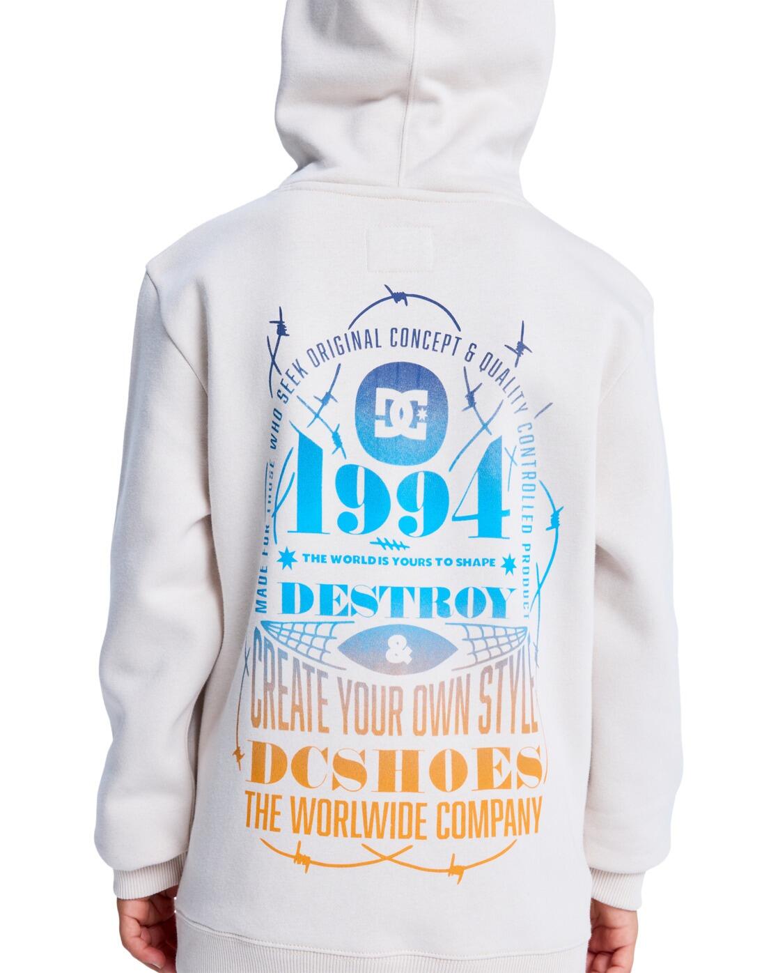 Sweat à capuche SHAPE OR DESTROY Beige Garçon 2/4