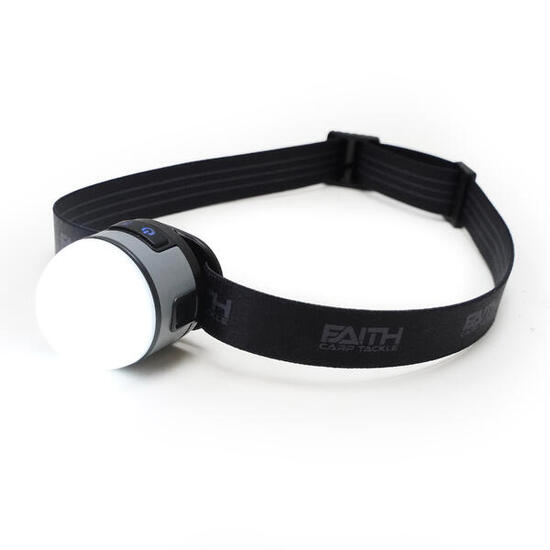 Senso lampada frontale EXB-4 ricaricabile con luce bivvy