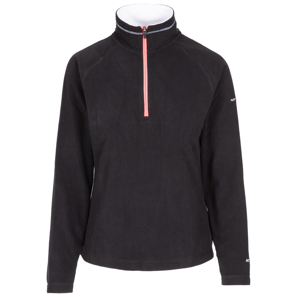 Womens Microfleece 1/2 Zip Neck Airtrap Fleece Top - Skylar
