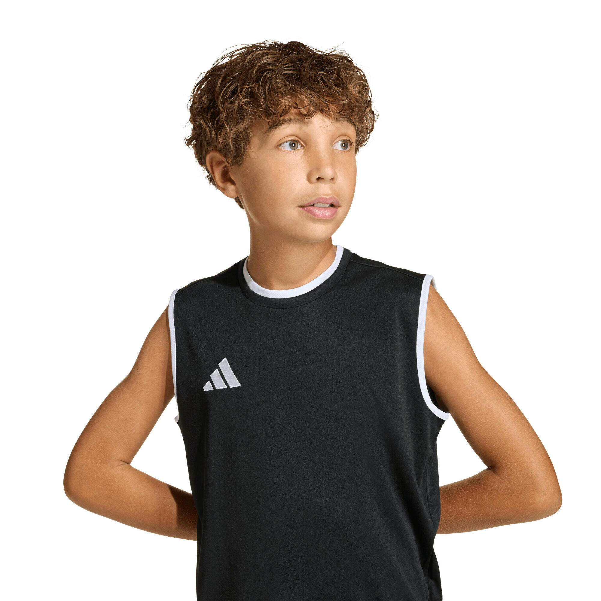 Maglietta per bambini adidas Entrada 26 Sleeveless Jersey 6/7