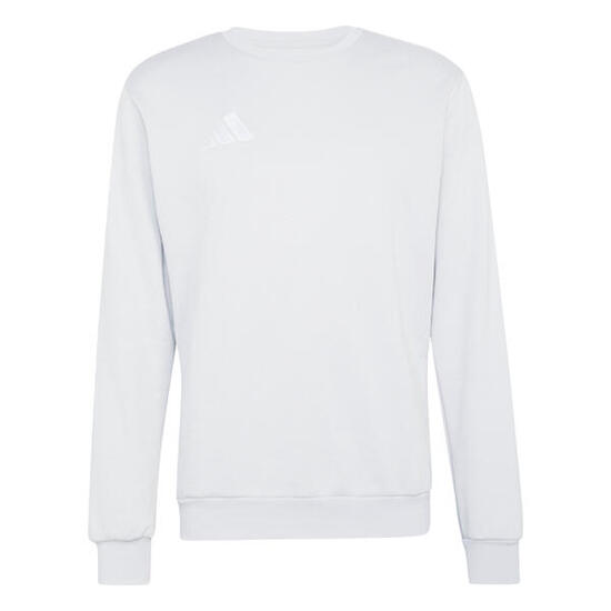 Sweatshirt adidas homme gris en coton mélangé