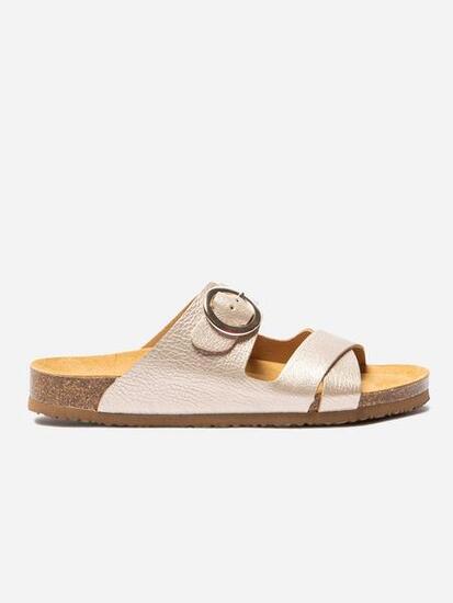 Mules femme FALBALA Nude 20 mm