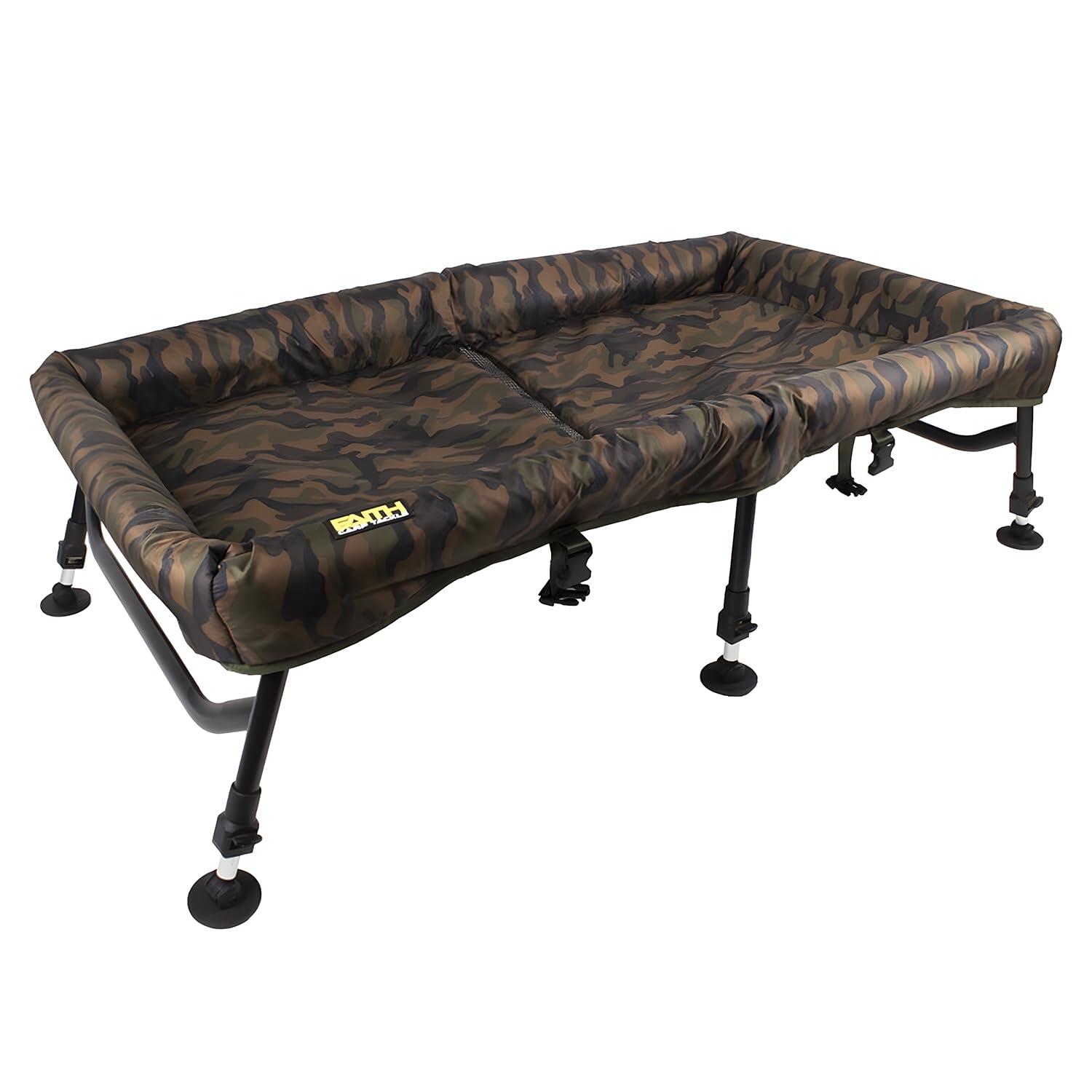 Faith Carp Tackle - Carp Cradle Xxl Pliable 125cm - Tapis De Réception - Marron|vert - Taille Unique - Decathlon