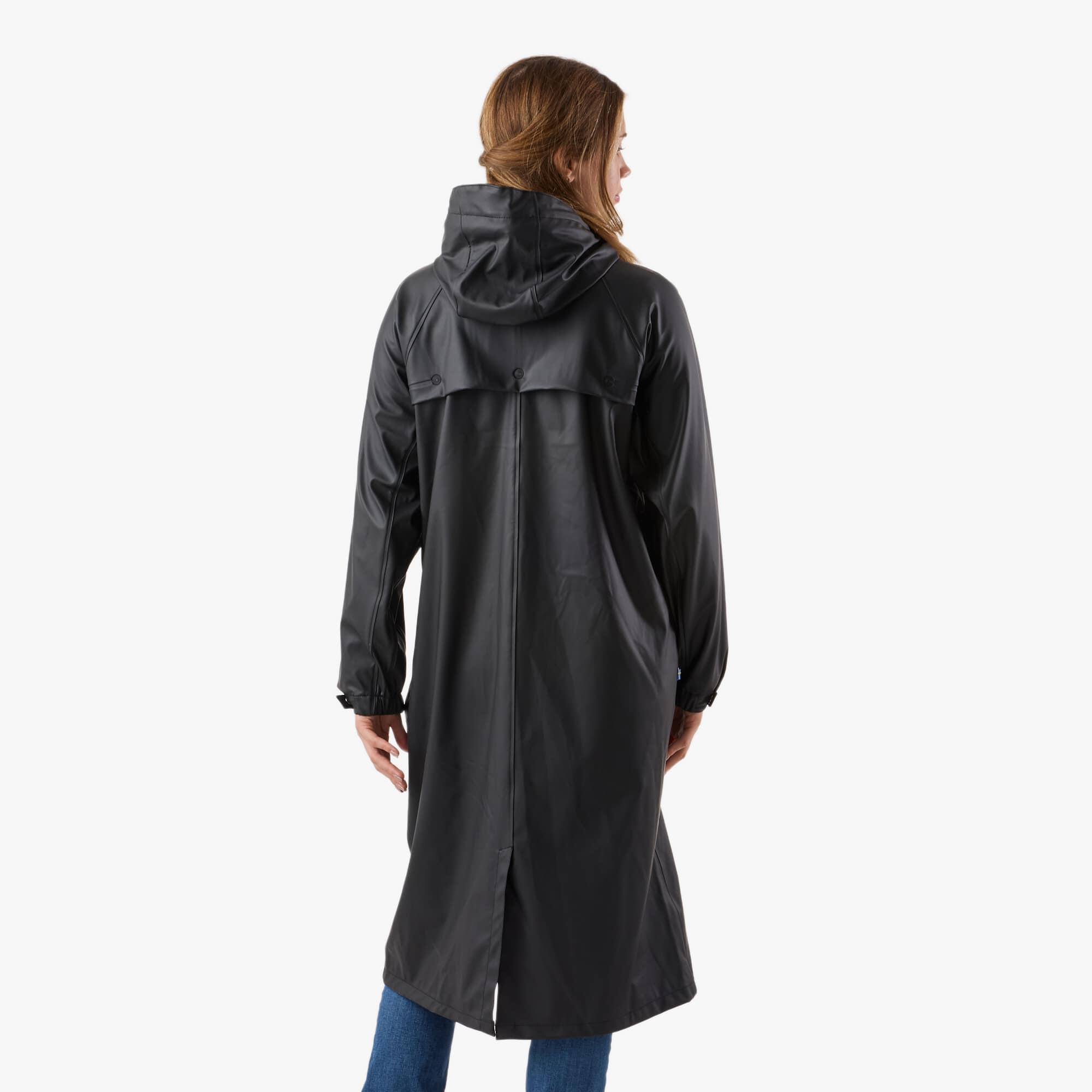 Giacca antipioggia da donna resistente all’acqua Väderöarna Long Coat 2/7