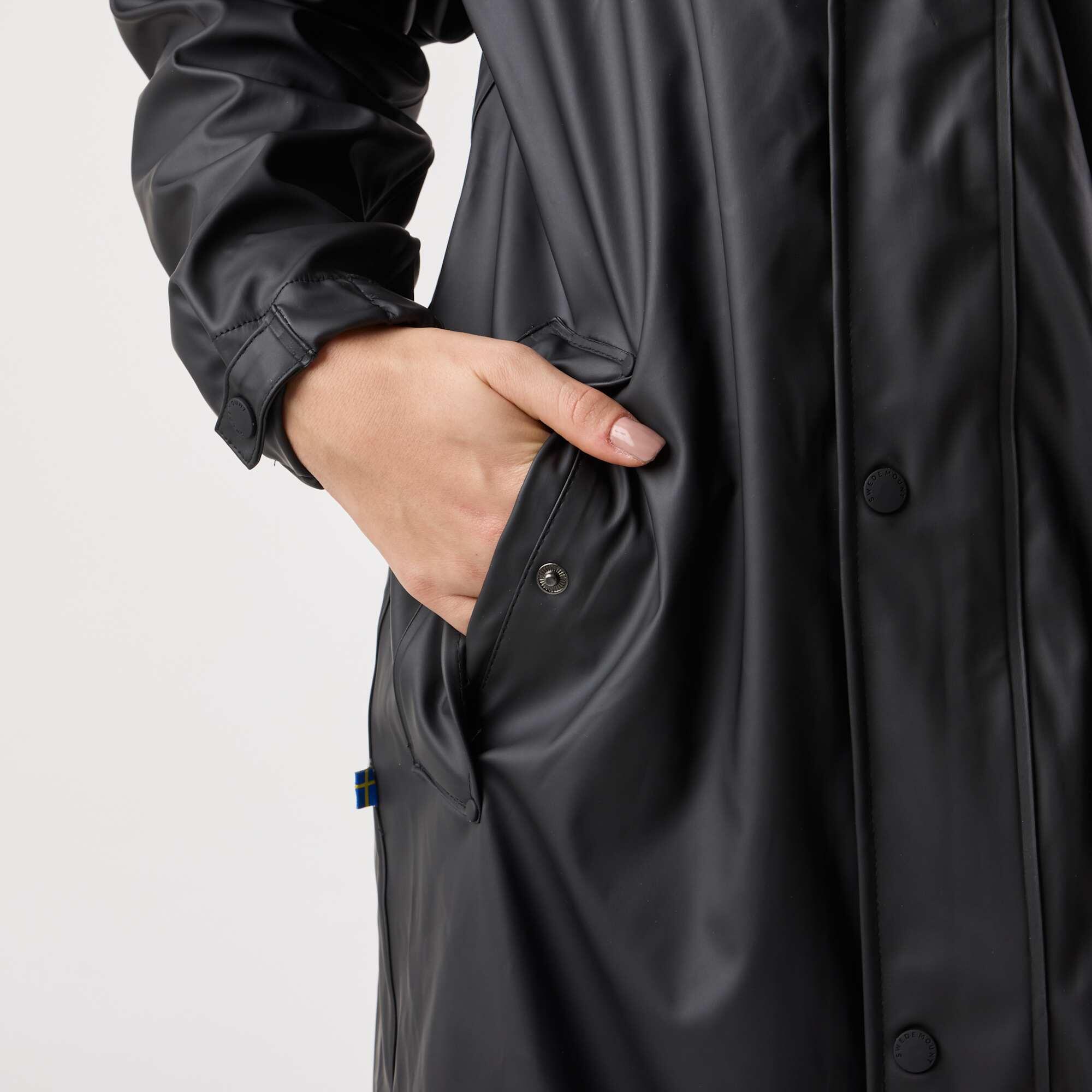 Giacca antipioggia da donna resistente all’acqua Väderöarna Long Coat 7/7