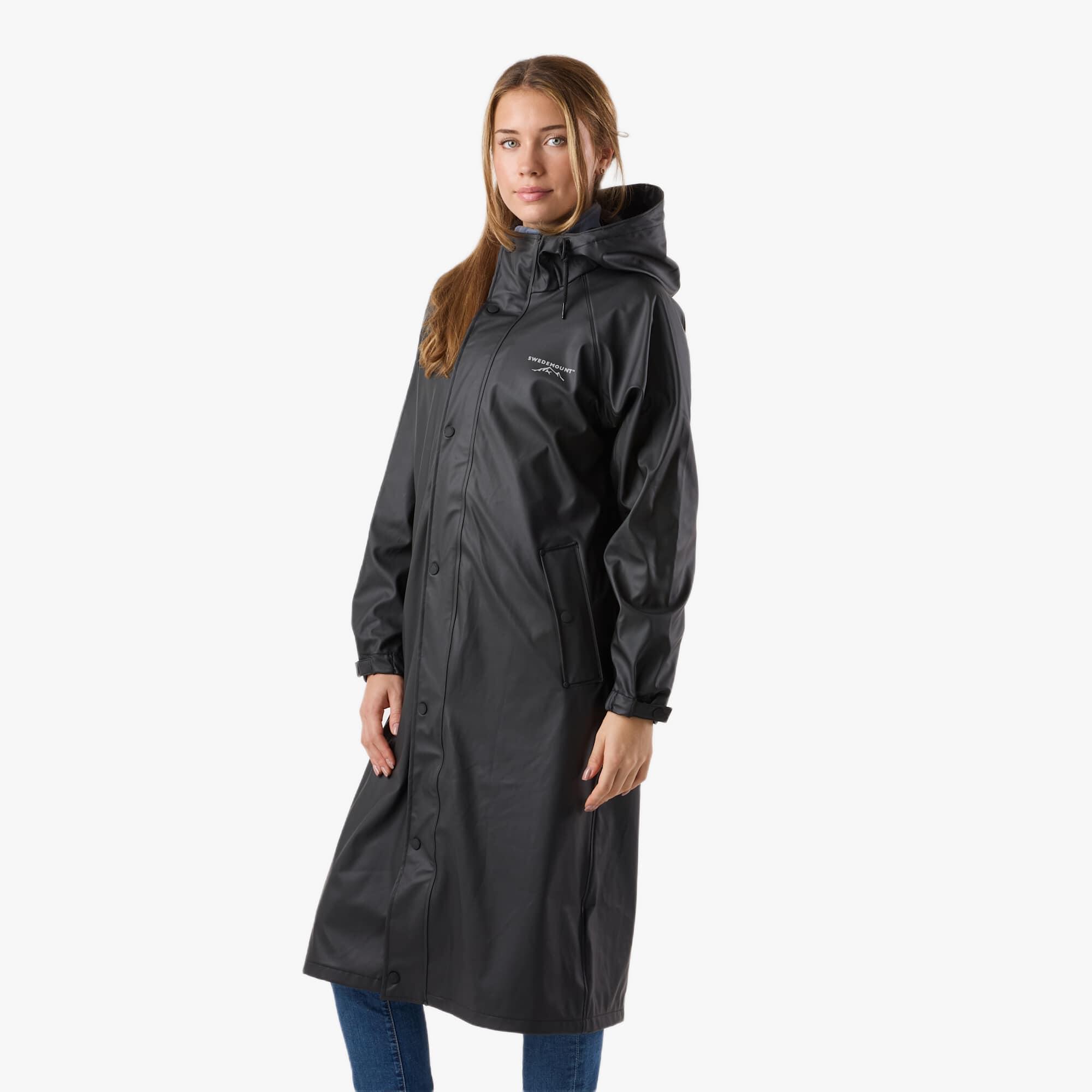 Giacca antipioggia da donna resistente all’acqua Väderöarna Long Coat 4/7