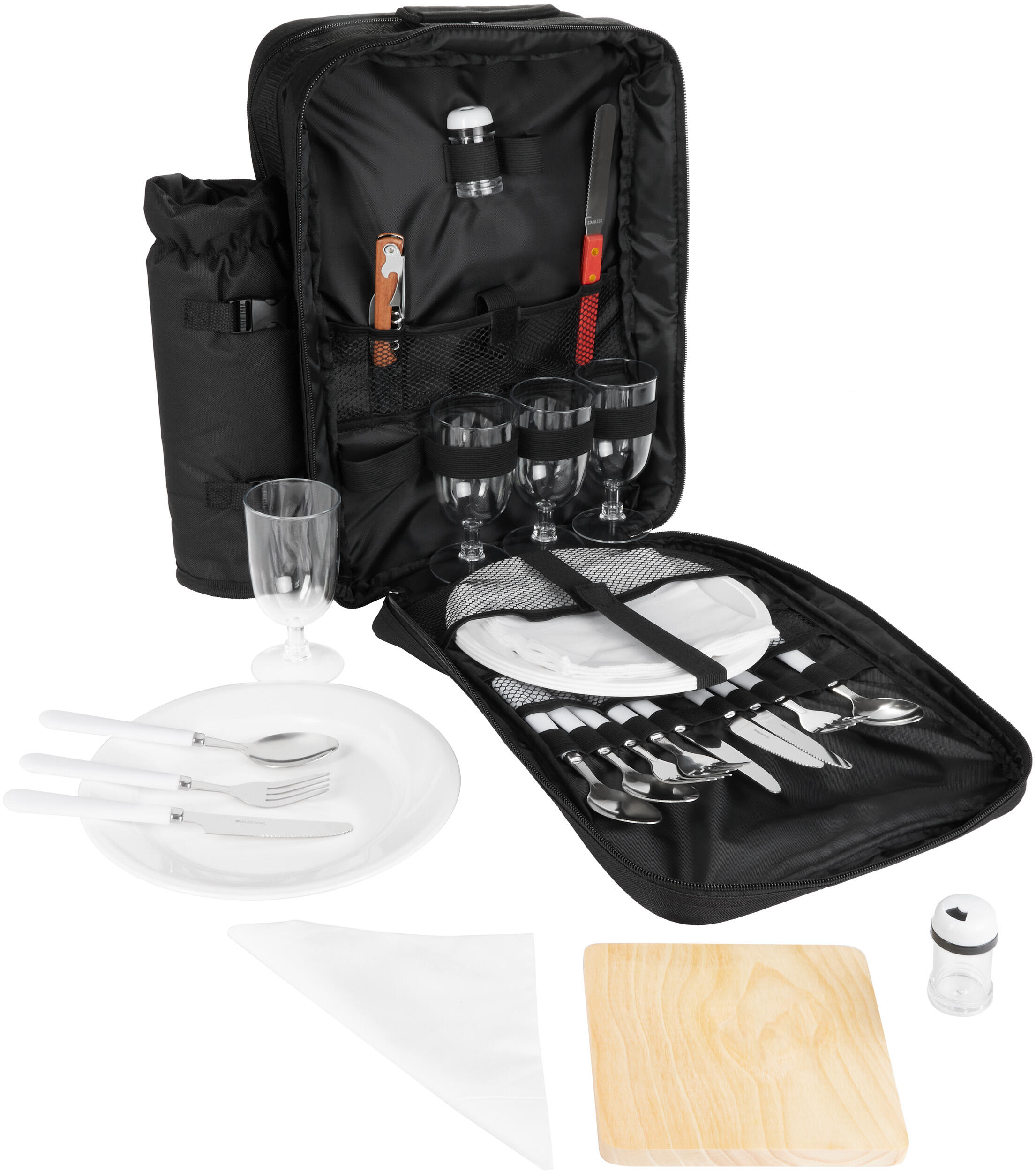 Picknickrugzak voor 4 Personen met Koelvak 2/7