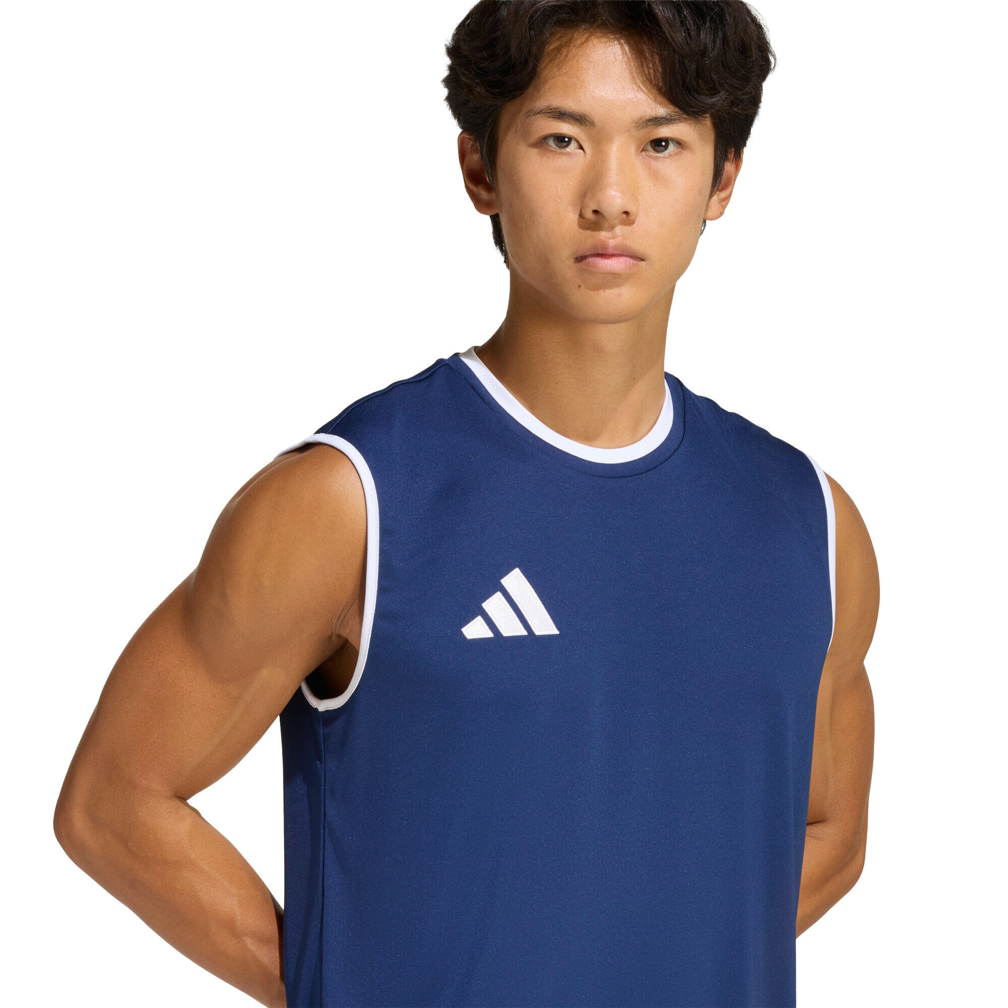 Maglia da uomo adidas Entrada 26 Sleeveless Jersey 5/7